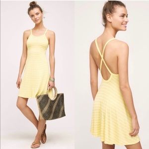 Saturday Sunday | Striped Cross Strap Dress